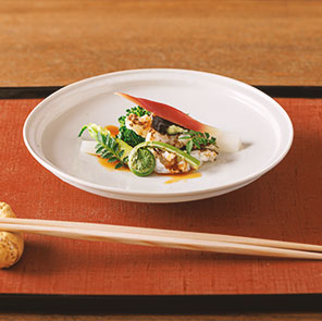 小鉢提供シーン